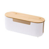 Maxbell Cable Management Box Office Cable Organizer for USB Hub Cover TV Wires Cords White