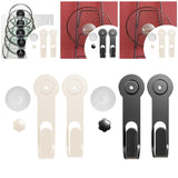 Maxbell Pot Lid Rack Wall Mounted Pan Lid Holder for Cupboard Door Home Cabinet Door beige