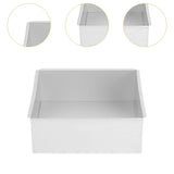 Maxbell Cake Pan Easily Release Professional Baking Supplies Baking Pan for Birthday 4 inch