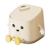 Maxbell Mini Desktop Trash Can Dustbin Small Trash Bin for Living Room Countertop RV sitting