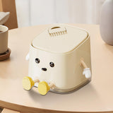 Maxbell Mini Desktop Trash Can Dustbin Small Trash Bin for Living Room Countertop RV sitting