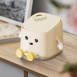 Maxbell Mini Desktop Trash Can Dustbin Small Trash Bin for Living Room Countertop RV sitting