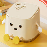 Maxbell Mini Desktop Trash Can Dustbin Small Trash Bin for Living Room Countertop RV sitting