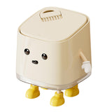 Maxbell Mini Desktop Trash Can Dustbin Small Trash Bin for Living Room Countertop RV standing