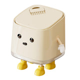 Maxbell Mini Desktop Trash Can Dustbin Small Trash Bin for Living Room Countertop RV standing