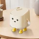 Maxbell Mini Desktop Trash Can Dustbin Small Trash Bin for Living Room Countertop RV standing