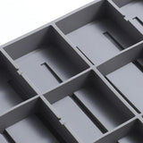 Maxbell Hot Pad Self Draining Tray for Hot Dishes Hot Pots and Pans Kitchen Worktops Gray