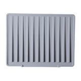 Maxbell Hot Pad Self Draining Tray for Hot Dishes Hot Pots and Pans Kitchen Worktops Gray