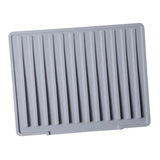 Maxbell Hot Pad Self Draining Tray for Hot Dishes Hot Pots and Pans Kitchen Worktops Gray