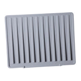 Maxbell Hot Pad Self Draining Tray for Hot Dishes Hot Pots and Pans Kitchen Worktops Gray
