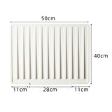 Maxbell Hot Pad Self Draining Tray for Hot Dishes Hot Pots and Pans Kitchen Worktops Beige