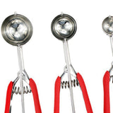 Maxbell 3x Ice Cream Scooper Modern Heavy Duty Kitchen Gadget Cookie Scoop