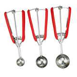 Maxbell 3x Ice Cream Scooper Modern Heavy Duty Kitchen Gadget Cookie Scoop