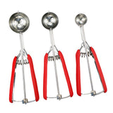 Maxbell 3x Ice Cream Scooper Modern Heavy Duty Kitchen Gadget Cookie Scoop
