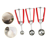 Maxbell 3x Ice Cream Scooper Modern Heavy Duty Kitchen Gadget Cookie Scoop