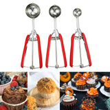 Maxbell 3x Ice Cream Scooper Modern Heavy Duty Kitchen Gadget Cookie Scoop