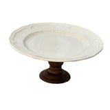 Maxbell Cake Stand Portable Pastry Serving Tray for Dining Room Countertop Household 20.5x20.5x9 cm