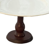 Maxbell Cake Stand Portable Pastry Serving Tray for Dining Room Countertop Household 27x27x15 cm