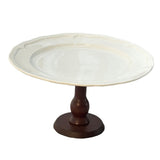 Maxbell Cake Stand Portable Pastry Serving Tray for Dining Room Countertop Household 27x27x15 cm