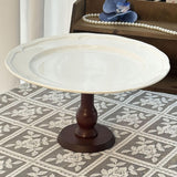 Maxbell Cake Stand Portable Pastry Serving Tray for Dining Room Countertop Household 27x27x15 cm