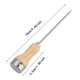 Maxbell Ice Pick 24cm Long Nonslip DIY Craft Single Fork for Home Bartenders Camping