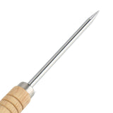 Maxbell Ice Pick Craft Versatile DIY with Wooden Handle for Chiseling Picnic Camping