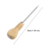 Maxbell Ice Pick Craft Versatile DIY with Wooden Handle for Chiseling Picnic Camping