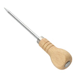 Maxbell Ice Pick Craft Versatile DIY with Wooden Handle for Chiseling Picnic Camping