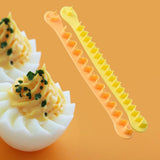 Maxbell 2x Egg Cutters for Hard Boiled Eggs Easy to Clean Cut Flower Shaper for Home