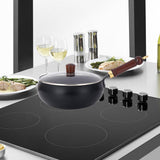 Maxbell Iron Wok 11inch Cooking Pot for Gas Wok Pan for Household Kitchen Restaurant
