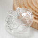 Maxbell Honey Pot with Dipper Sturdy Glass Honey Dispenser for Party Kitchen Wedding