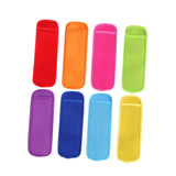 Maxbell 8 Pieces Ice Popsicle Sleeves Covers Ice Cream Holder for Kids Party Barbecues