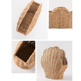 Maxbell Woven Basket Decorative Container for Kithchen Tool Pantry Farmhouse