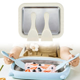 Maxbell Ice Cream Roll Maker DIY Smoothies for Gatherings Hands on Activities Family Creamy White