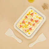 Maxbell Ice Cream Roll Maker DIY Smoothies for Gatherings Hands on Activities Family Creamy White