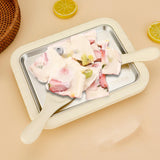 Maxbell Ice Cream Roll Maker DIY Smoothies for Gatherings Hands on Activities Family Creamy White