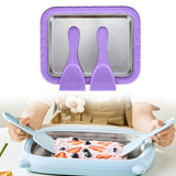 Maxbell Ice Cream Roll Maker DIY Smoothies for Gatherings Hands on Activities Family Purple