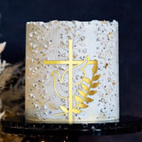 Maxbell Dove Cross Cake Topper Cake Decoration for Wedding Celebration Birthday Style A