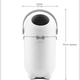 Maxbell 15 L Trash Can Dustbin Modern Kitchen Trash Bin for Study Room Hotel Bedroom