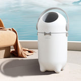 Maxbell 15 L Trash Can Dustbin Modern Kitchen Trash Bin for Study Room Hotel Bedroom