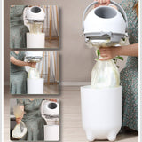 Maxbell 15 L Trash Can Dustbin Modern Kitchen Trash Bin for Study Room Hotel Bedroom