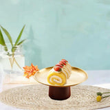 Maxbell Cake Stand Table Decor Serveware Birthday Party Multifunctional Serving Tray 17cmx7.5cm