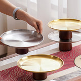 Maxbell Cake Stand Table Decor Serveware Birthday Party Multifunctional Serving Tray 17cmx7.5cm