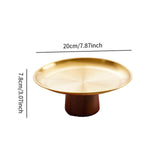 Maxbell Cake Stand Table Decor Serveware Birthday Party Multifunctional Serving Tray 20cmx7.8cm