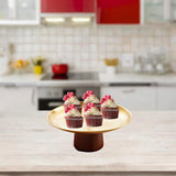 Maxbell Cake Stand Table Decor Serveware Birthday Party Multifunctional Serving Tray 20cmx7.8cm