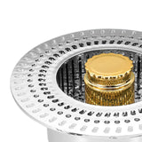 Maxbell Sink Press Core Drain Convenience Effectively Replacement Stopper for Hotel Gold