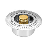 Maxbell Sink Press Core Drain Convenience Effectively Replacement Stopper for Hotel Gold