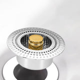 Maxbell Sink Press Core Drain Convenience Effectively Replacement Stopper for Hotel Gold
