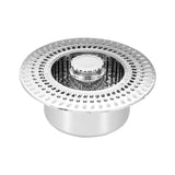 Maxbell Sink Press Core Drain Convenience Effectively Replacement Stopper for Hotel Silver