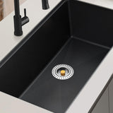 Maxbell Sink Press Core Drain Strainer Water Storage against Odors for Hotel Kitchen Gold